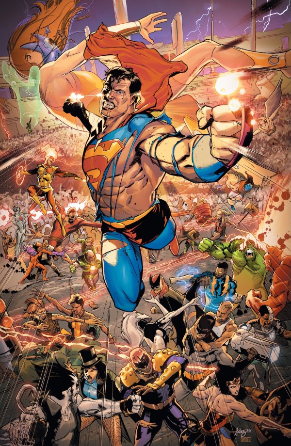 DC K.O. #1 Cover J Javier Fernández Foil Variant