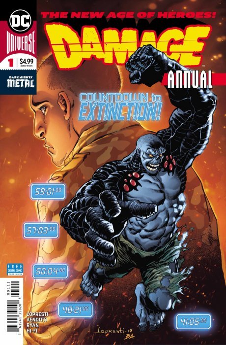 Damage #1-9 + Damage Annual #1 2018 (Set)