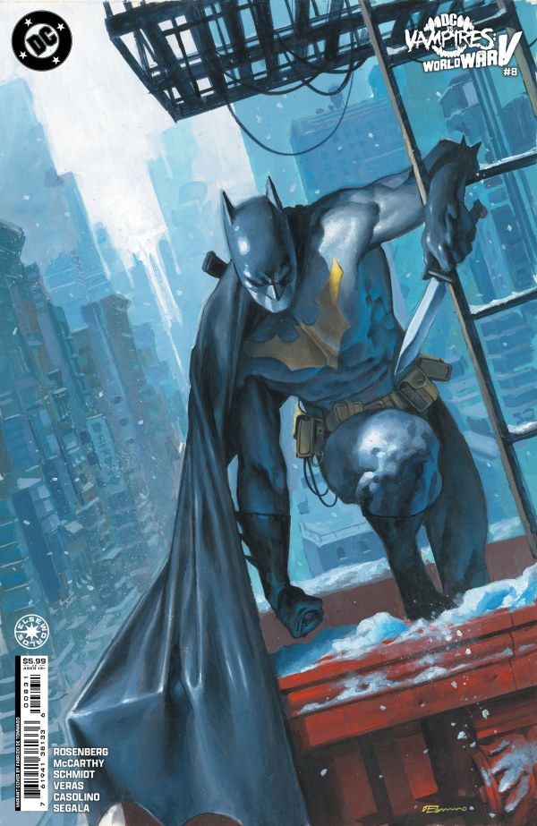 DC vs. Vampires: World War V #8 Cover B Fabrizio De Tommaso Variant
