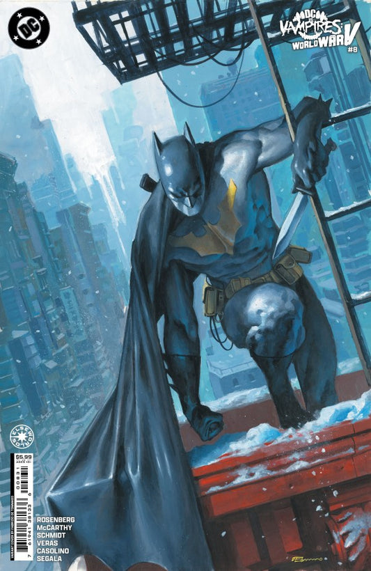 DC vs. Vampires: World War V #8 Cover B Fabrizio De Tommaso Variant