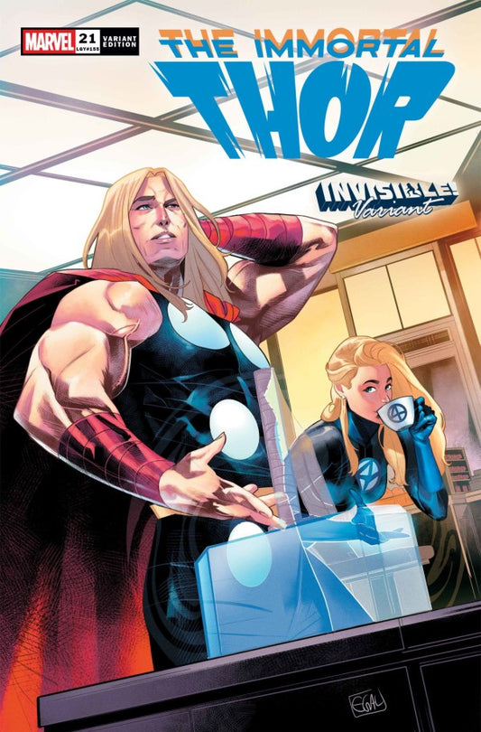The Immortal Thor #21 Edwin Galmon Invisible! Variant