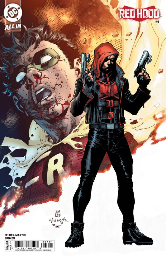 Red Hood #1 Cover B Jim Lee Variant