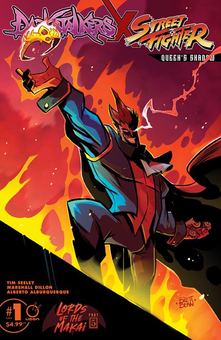 Darkstalkers X Street Fighter: Queen's Shadow #1 Cover B Brett Bean Variant