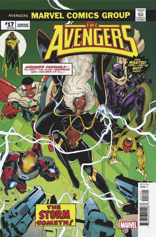 The Avengers #17 Luciano Vecchio Homage Variant