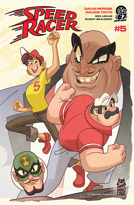 Speed Racer #5 Cover B Sean Galloway Retro Manga Connecting Variant