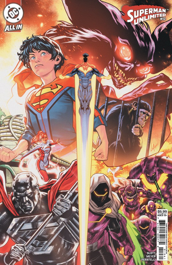 Superman Unlimited #12 Cover E Lucas Meyer Things to Come Variant