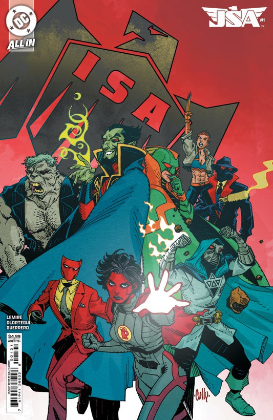 JSA #1 Cover B Cully Hamner