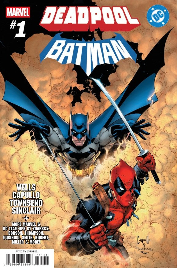 Marvel / DC: Deadpool / Batman #1 CGC 9.8 Main Cover