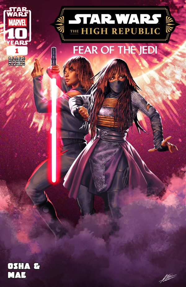 Star Wars: The High Republic – Fear of the Jedi #1 Mateus Manhanini Black History Month Variant