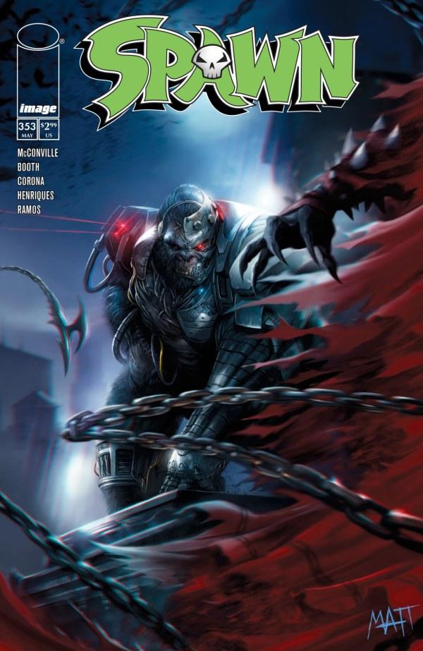 Spawn #353 cover B