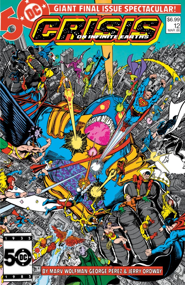 Crisis on Infinite Earths #12 Facsimile Edition 2025 Foil Variant