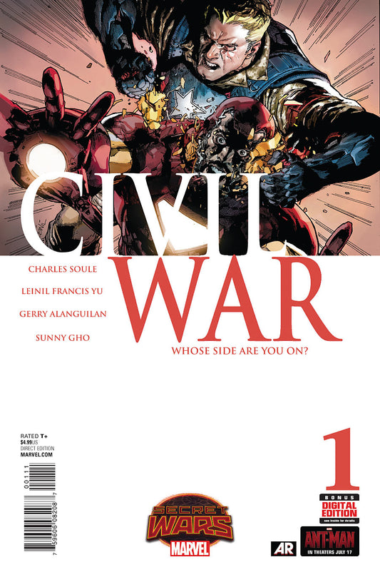 Civil War #1-5 Full Set (2015)