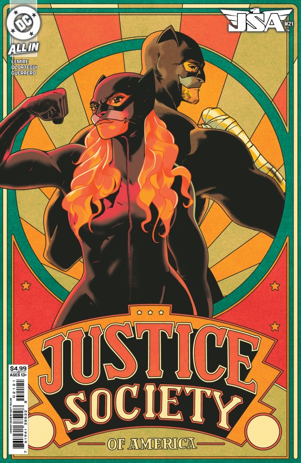 JSA #21 Cover B Matt Taylor Variant