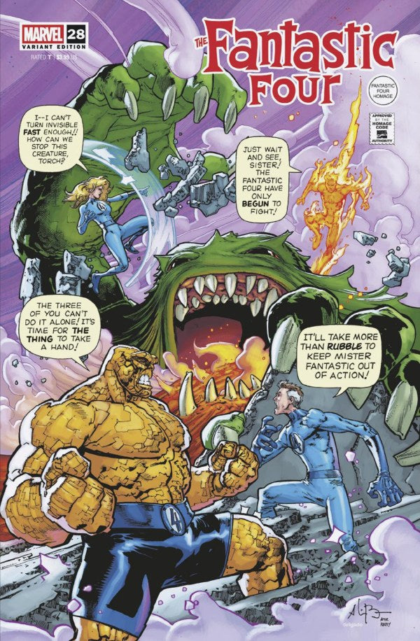 Fantastic Four #28 Andrei Bressan Fantastic Four Homage Variant