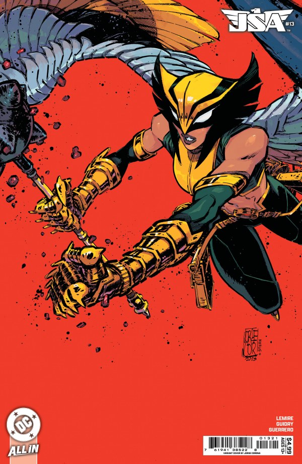 JSA #13 Cover B Jorge Corona Variant