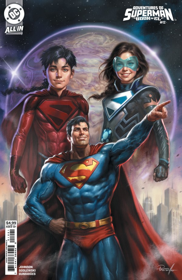 Adventures of Superman: Book of El #12 Cover B Lucio Parrillo Variant
