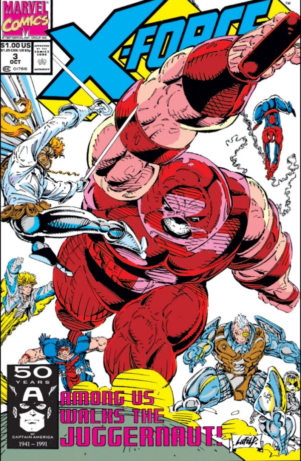 X-Force #1-10 (1991) Full Set (#1 Polybagged with X-Force Team Card)