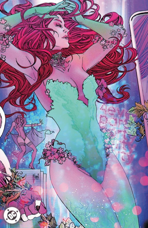 Gotham City Sirens: Unfit for Orbit #4 Cover D Guillem March Kalanorian Connecting Foil Virgin Variant