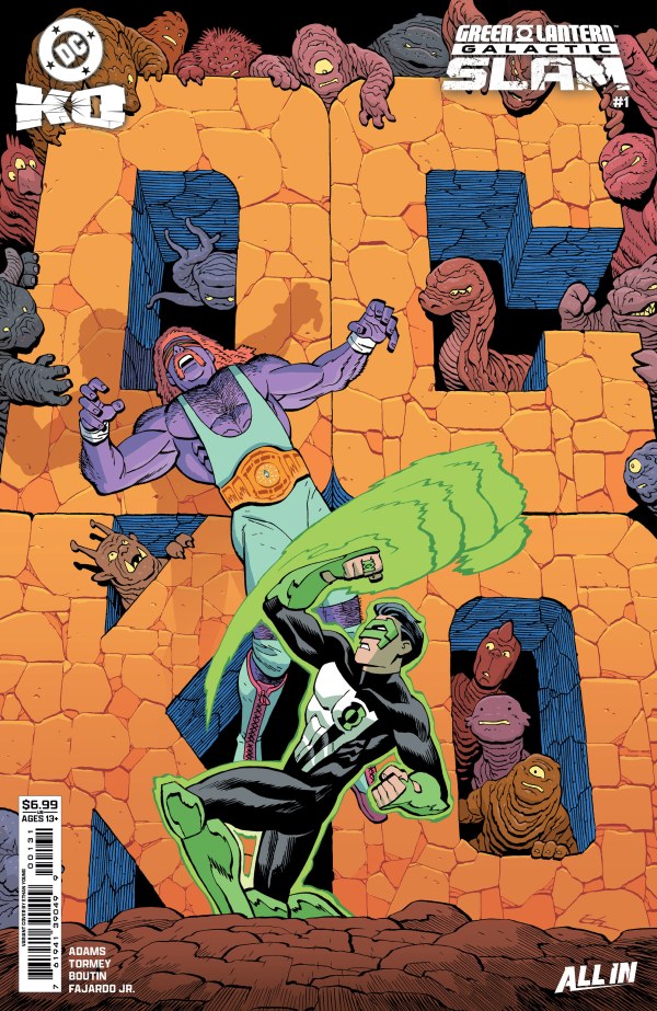DC K.O.: Green Lantern Galactic Slam #1 Cover C Ethan Young Variant