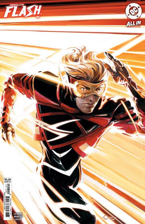 Absolute Flash #1 Cover B Clayton Crain Variant