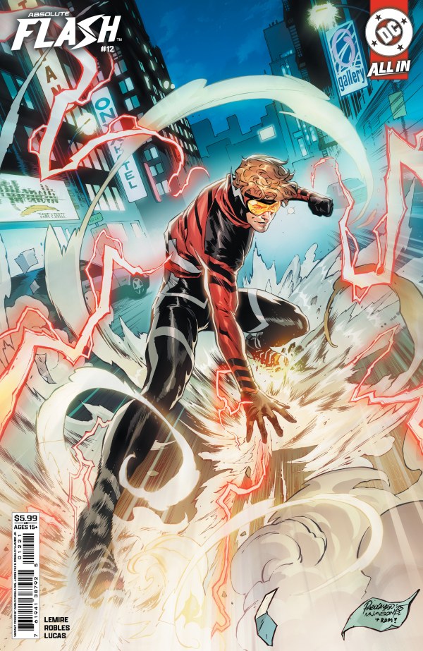 Absolute Flash #12 Cover B Carlo Pagulayan Variant