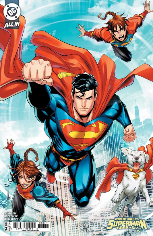 Adventures of Superman: The Book of El #2 Cover D Serg Acuña Variant