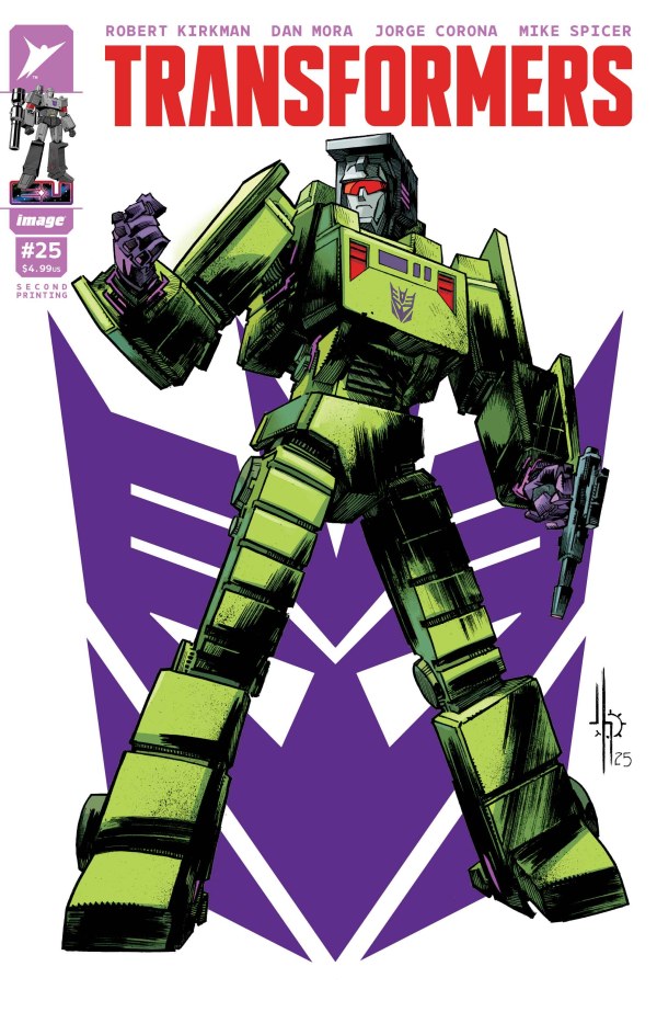Transformers #25 2nd Printing Jason Howard Bonecrusher