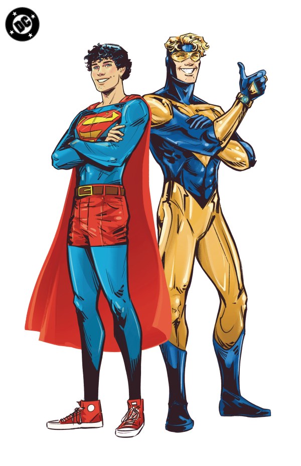 Action Comics #1096 Cover E Skylar Patridge Corner Box Spot Foil Virgin Variant
