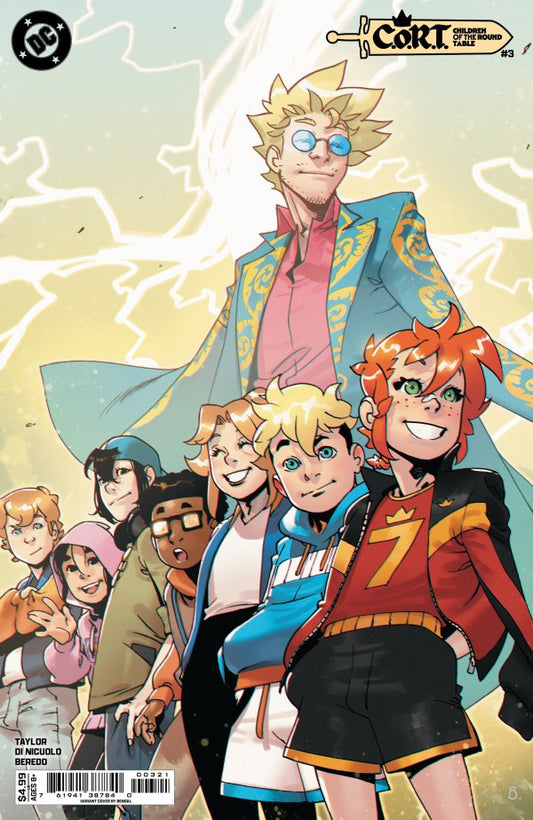 C.O.R.T.: Children of the Round Table #3 Cover B Bengal Variant