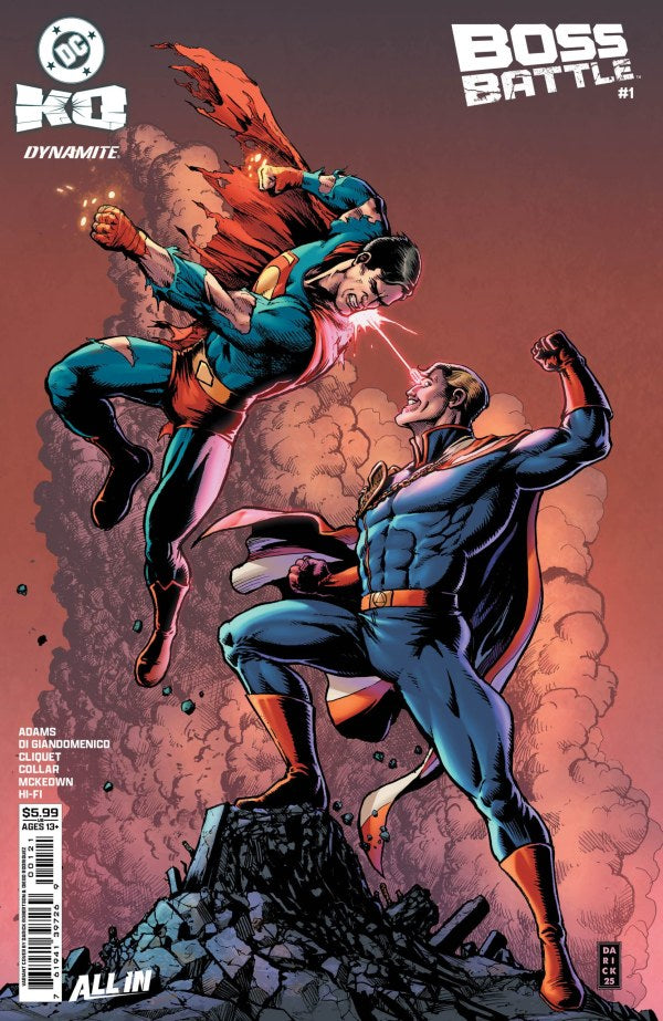 DC K.O.: Boss Battle #1 Cover B Darick Robertson Variant