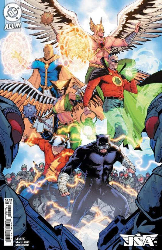 JSA #1 Cover C Travis Mercer