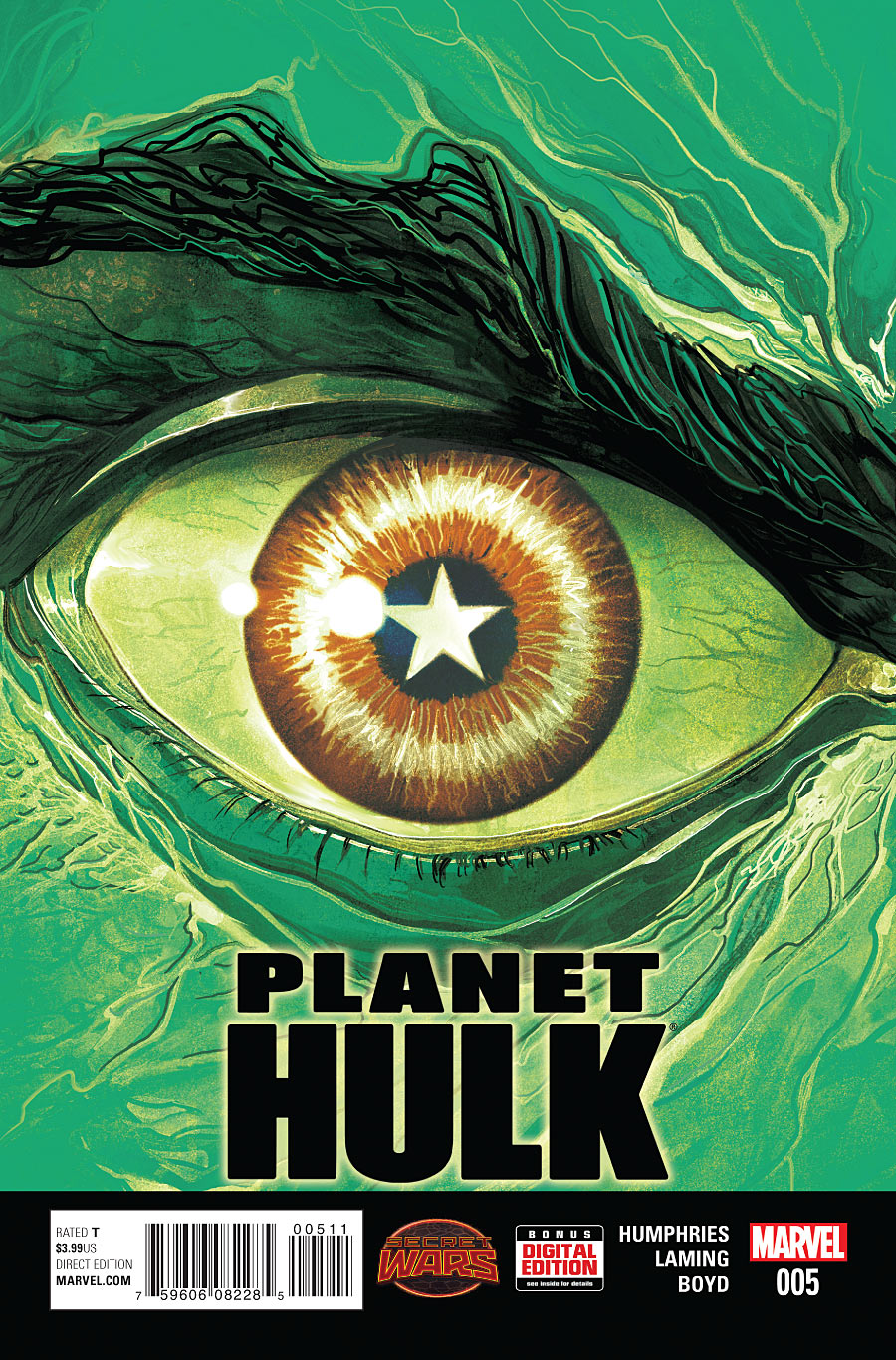 Planet Hulk (2015) Set #1-5