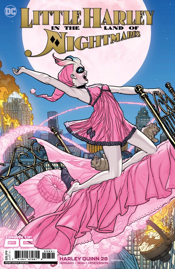 Harley Quinn #28 Cover B Ryan Sook Variant (2023)