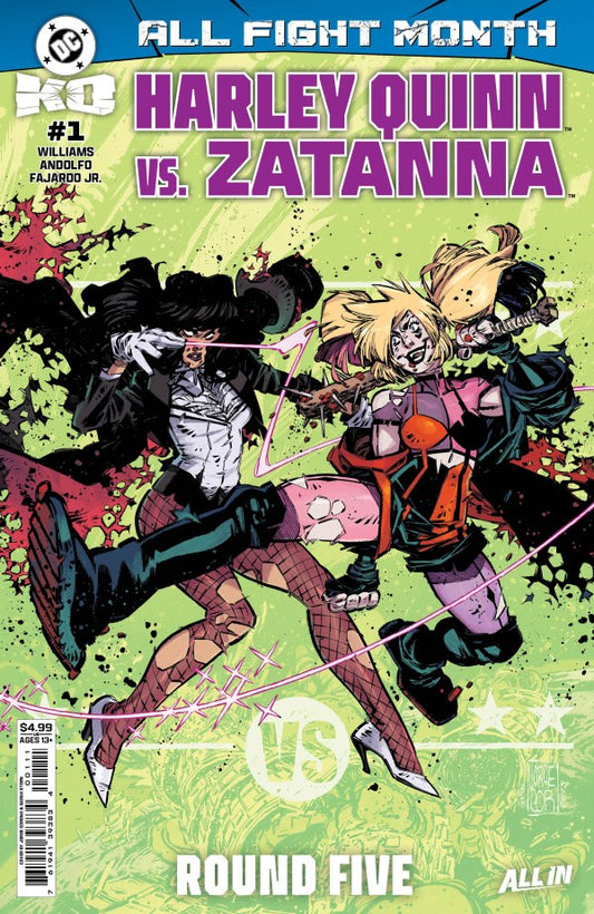 DC K.O.: Harley Quinn vs. Zatanna #1