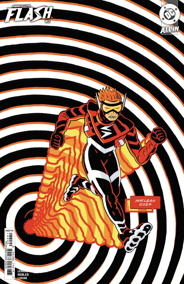 Absolute Flash #2 Cover E 1:25 Andrew MacLean Variant