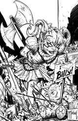 The Curse of Sherlee Johnson #1 Cover C Todd McFarlane Black & White Virgin Variant