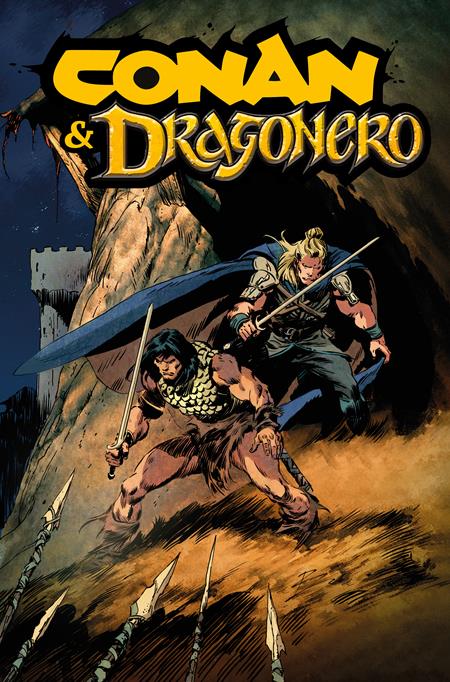 Conan & Dragonero #1 Cover C Roberto De La Torre Foil Variant