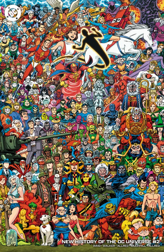 New History of the DC Universe #2 Cover D Scott Koblish Legacy Wraparound Connecting Variant