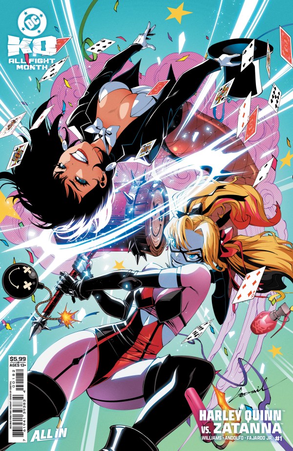 DC K.O.: Harley Quinn vs. Zatanna #1 2nd Printing Godtail