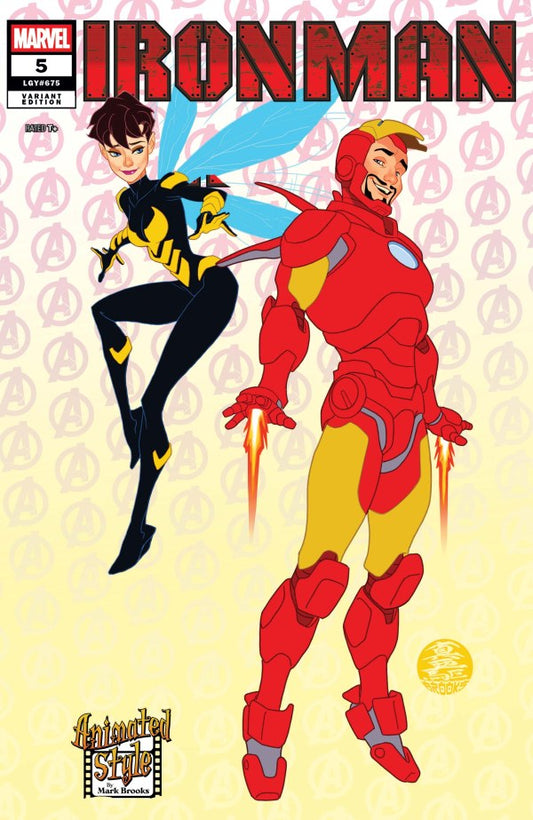 Iron Man #5 Mark Brooks Animated-Style Variant