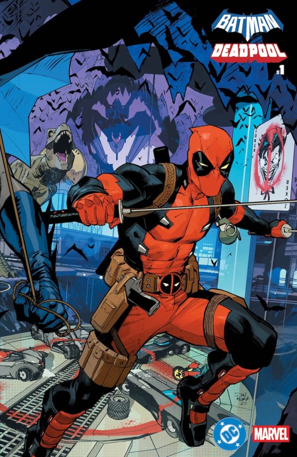 DC / Marvel: Batman / Deadpool #1 Cover B Dan Mora Wraparound Variant