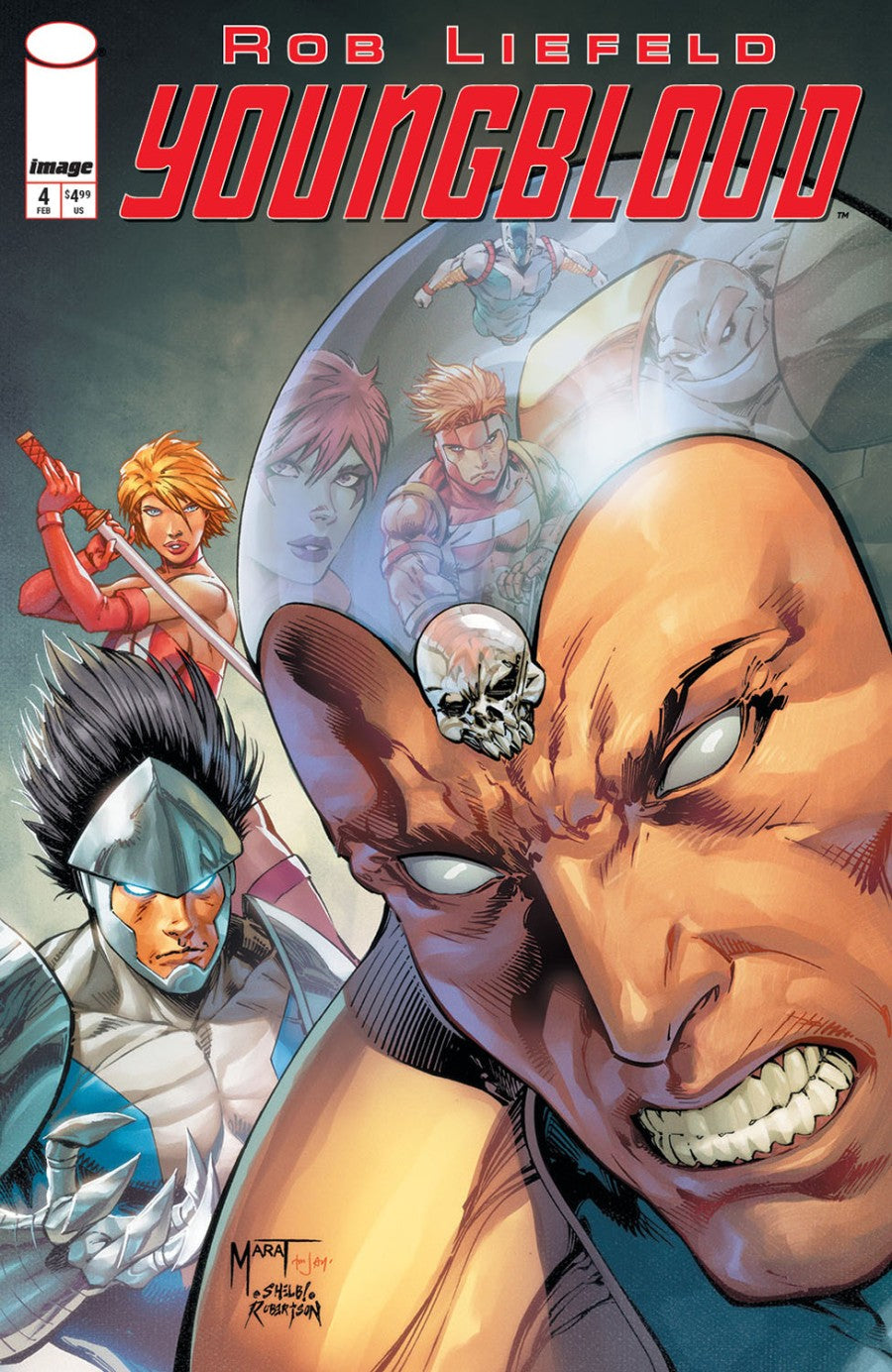 Youngblood #4 Cover D Marat Mychaels Variant