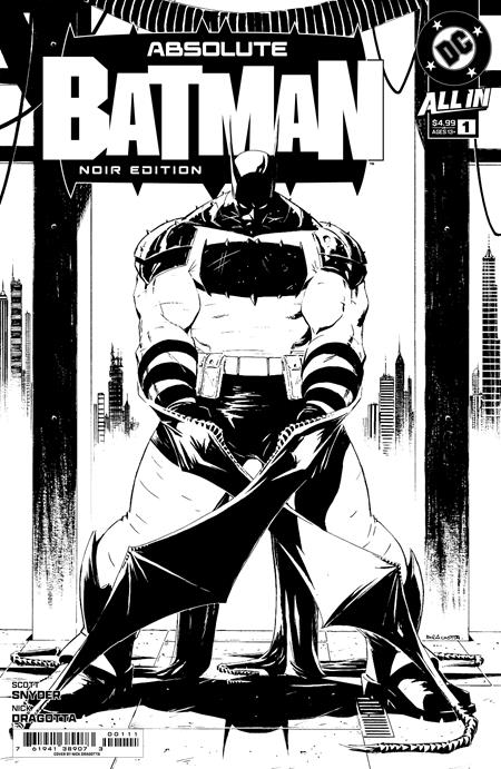 Absolute Batman: Noir Edition #1 (B&W cover and internal art)