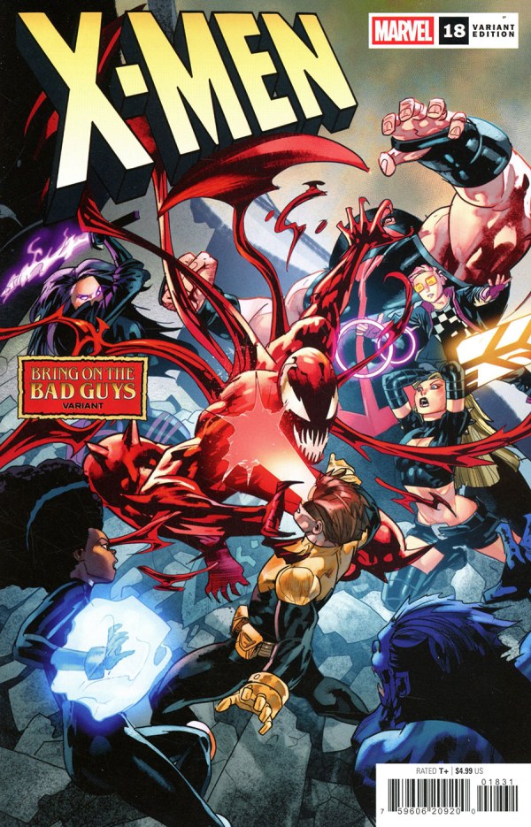 X-Men #18 Jan Bazaldua Bring on the Bad Guys Variant