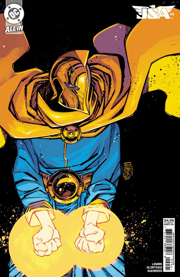 JSA #9 Cover B Jorge Corona Variant