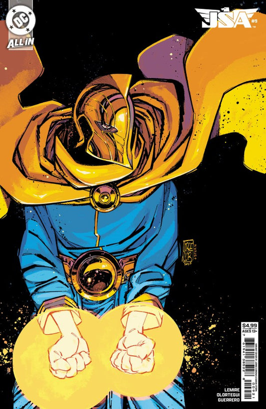 JSA #9 Cover B Jorge Corona Variant