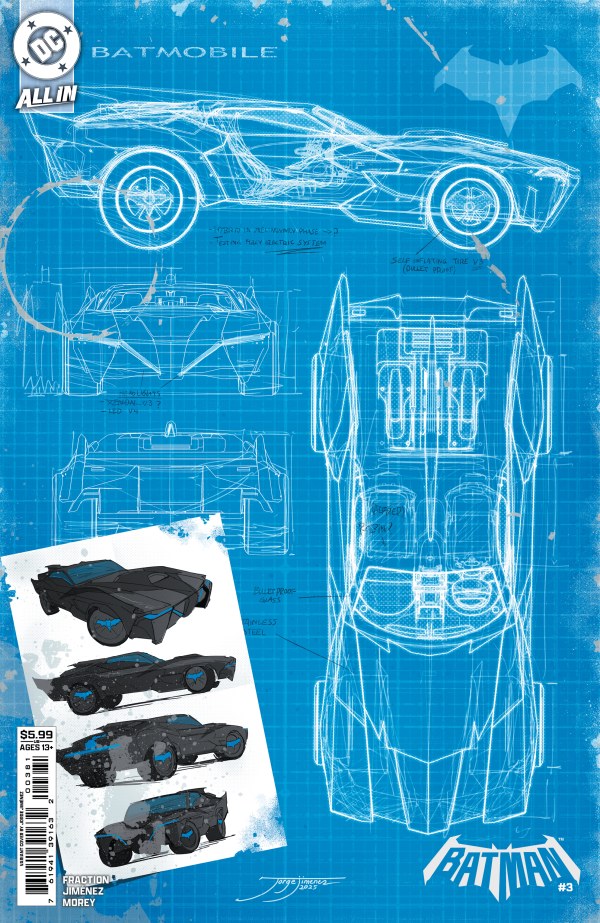 Batman #3 Cover E Jorge Jiménez Bat-Gadget Variant