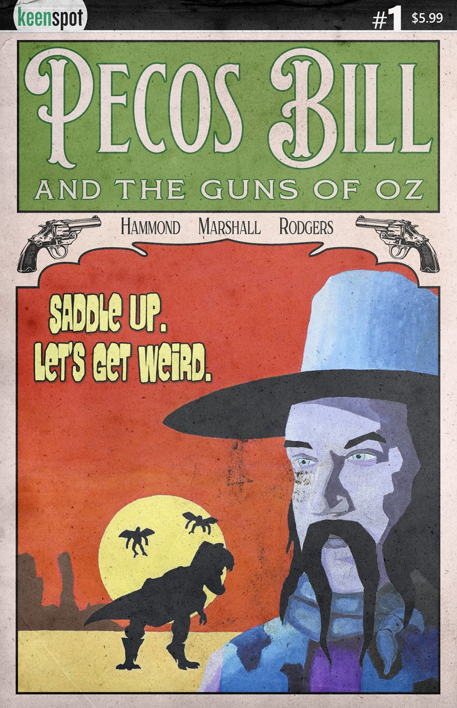 Pecos Bill and the Guns of Oz #1 Cover C Richard Garland Variant