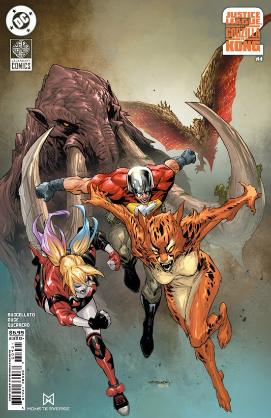 Justice League vs. Godzilla vs. Kong 2 #4 Cover B Stephen Segovia Variant