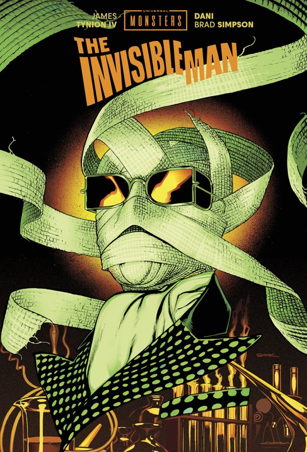 Universal Monsters: The Invisible Man HC Ryan Sook DM Edition